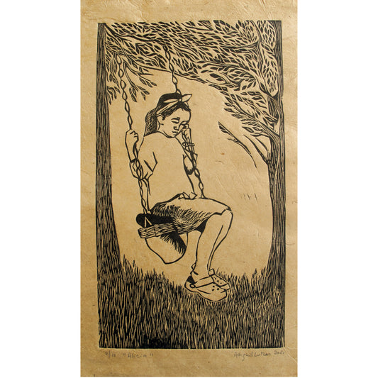 Alicia - Limited Edition Handprinted Linocut