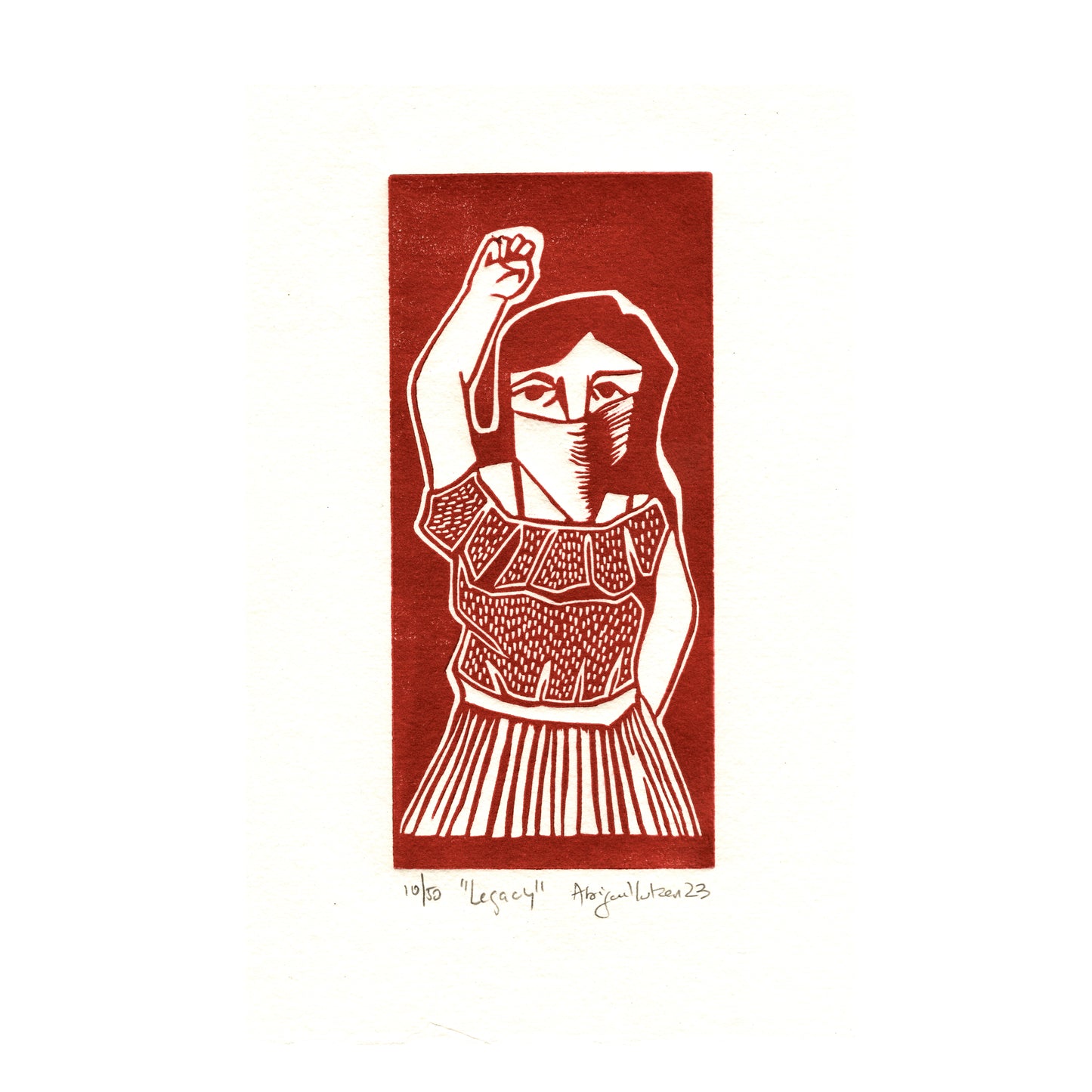 Legacy - Limited Edition Handprinted Linocut
